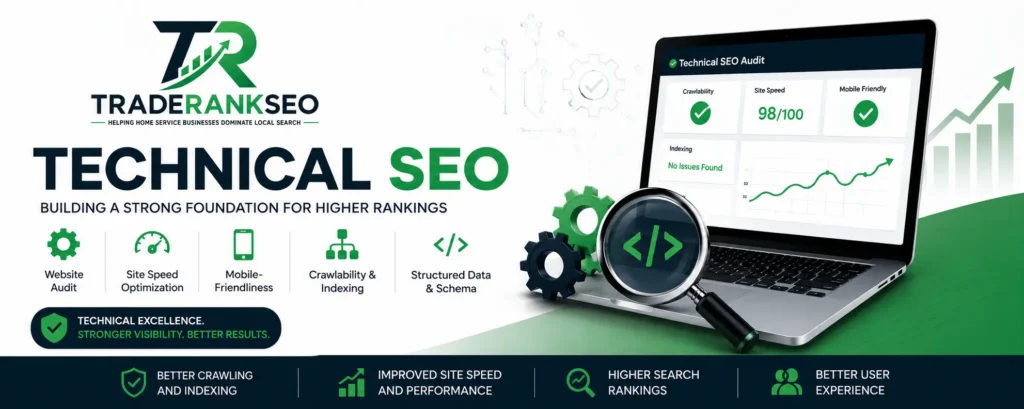 Technical SEO for TradeRank SEO